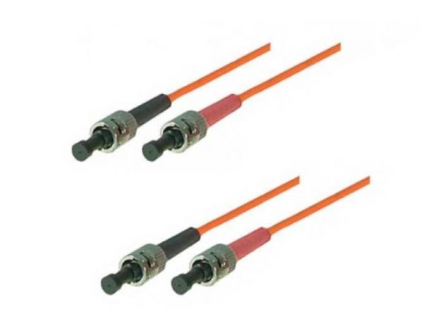 LWL Patchkabel ST-ST OM2-Faser 50/125 µm