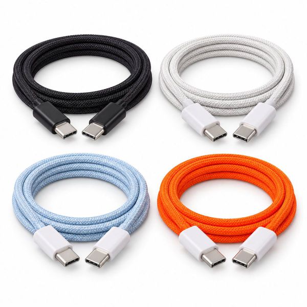 USB-C Ladekabel, 2.0, 60W, Textil