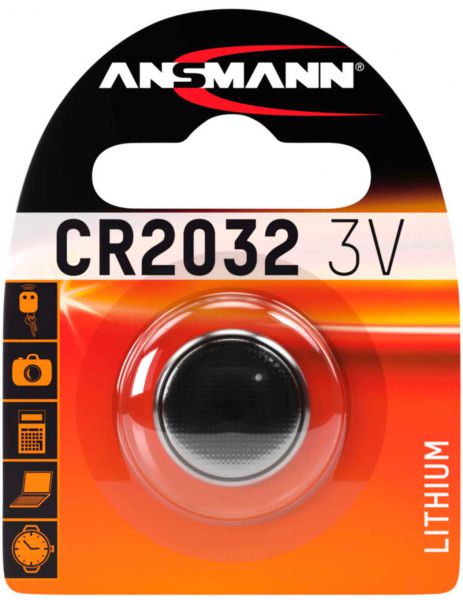 Ansmann Lithium Knopfzelle CR2032 3V